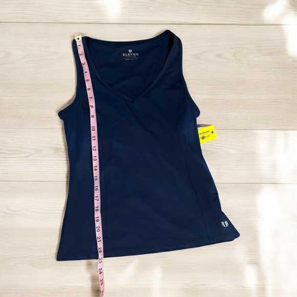 EleVen by Venus Williams High Vibes Tennis Tank – Admiral Navy – Size M & L - Picture 5 of 9